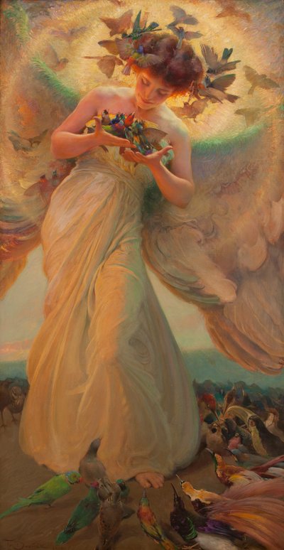 The Angel of the Birds by Franz Dvorak