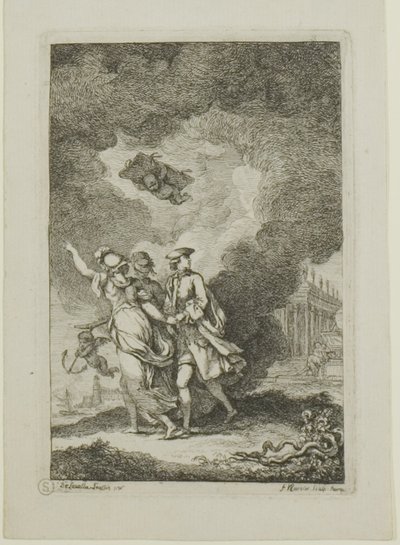 Plate from, Nella Venuta by Franz Edmund Weirotter