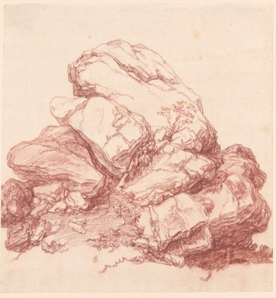 Weathered Boulders by Franz Edmund Weirotter