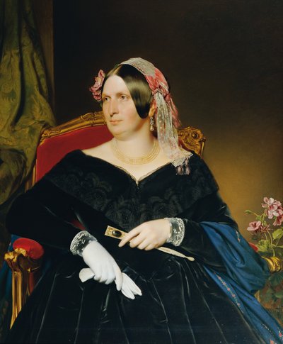 Lady in the Armchair by Franz Eybl