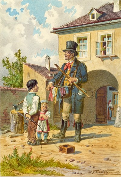 The Peddler by Franz Gerasch