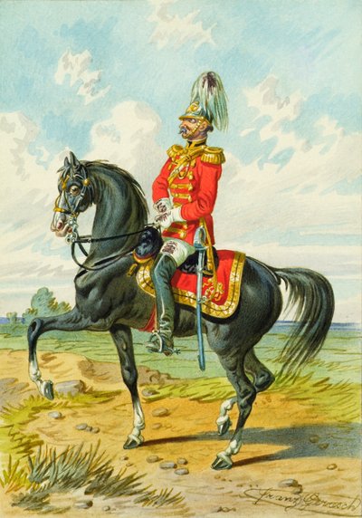 Soldier on Horseback by Franz Gerasch