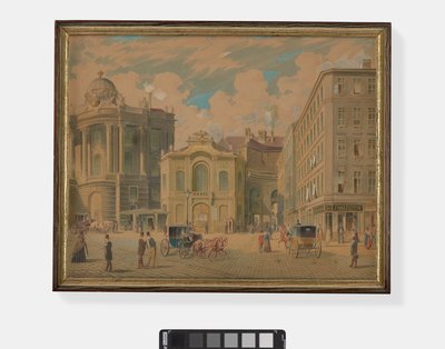The Old Burgtheater, Vienna by Franz Gerasch