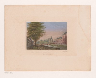 View of the Wittevrouwenpoort in Utrecht by Franz Hablitschek