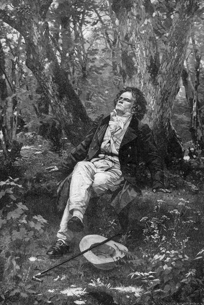 Beethoven by Franz Hanfstaengl