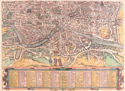 Ancient Rome, part B, Italy (engraving) by Franz Hogenberg
