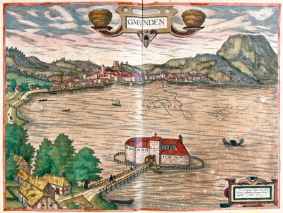 Gmunden, Austria by Franz Hogenberg