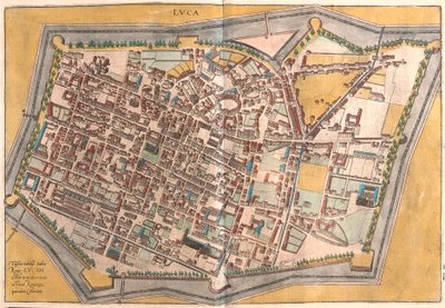Lucca, Italy by Franz Hogenberg