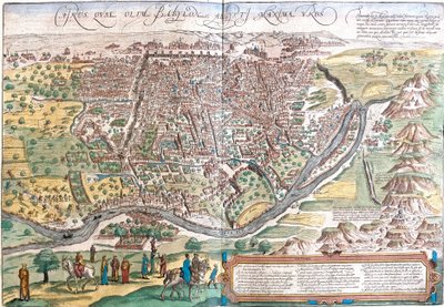 View of Cairo, Egypt by Franz Hogenberg