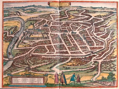 Vilnius, Lithuania (Engraving) by Franz Hogenberg