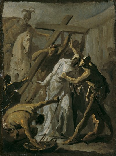 Christ Carrying the Cross by Franz Joseph Spiegler