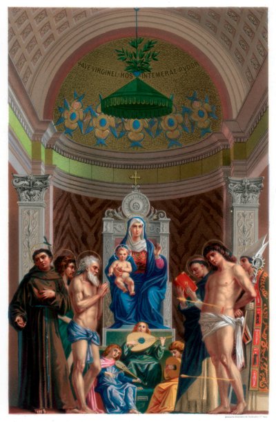 San Giobbe Altarpiece, c. 1478 by Franz Kellerhoven