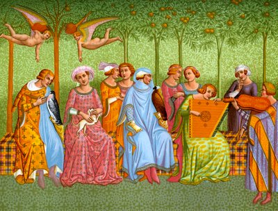 The Dream of Life, 14th century by Franz Kellerhoven