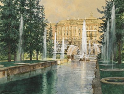 Peterhof by Franz Kopallik