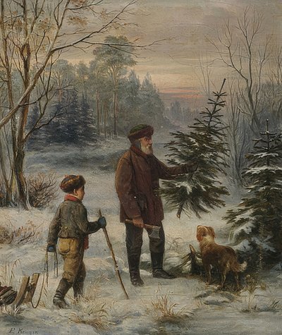 Pre-Christmas by Franz Krüger