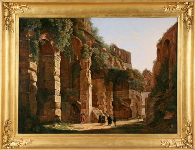 Inside the Colosseum, c. 1823 by Franz Ludwig Catel