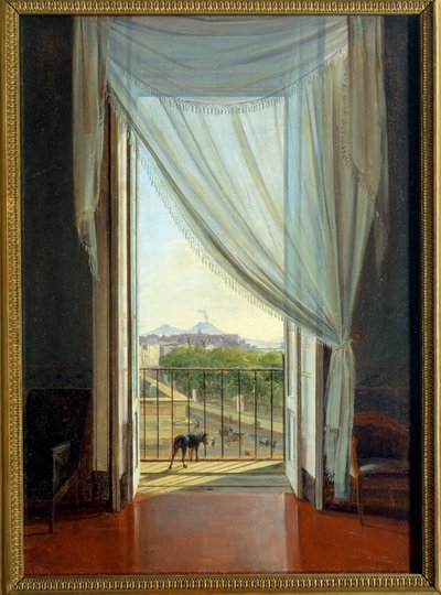 A Window in Naples by Franz Ludwig Catel