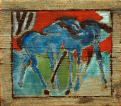 Blue Foals by Franz Marc