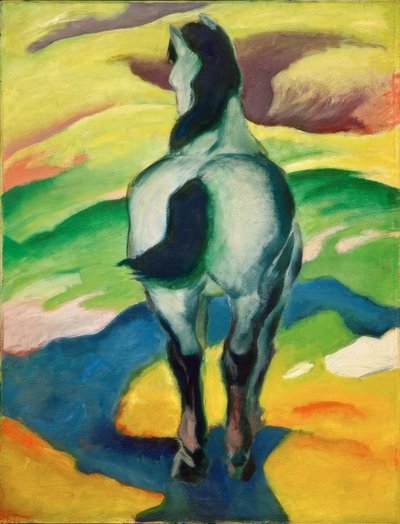Blue Horse II by Franz Marc