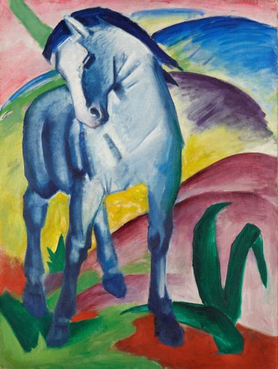 Blue Horse I by Franz Marc
