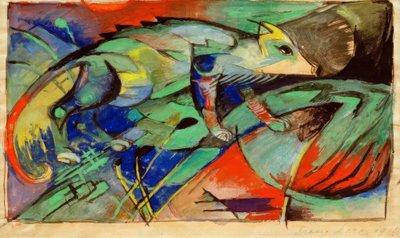 Chameleon by Franz Marc