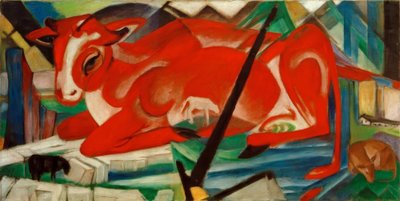 The World Cow by Franz Marc