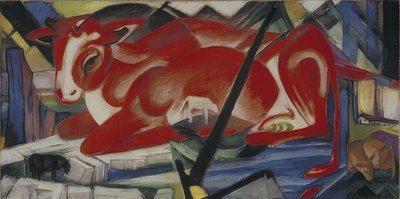 The World Cow by Franz Marc