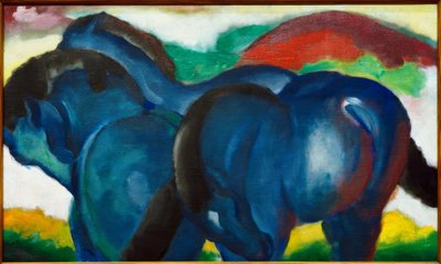 The Little Blue Horses by Franz Marc