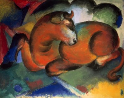 Red Bull by Franz Marc