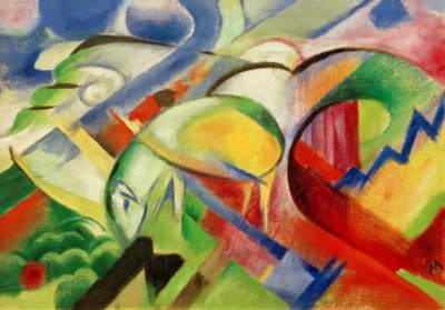 Sheep by Franz Marc