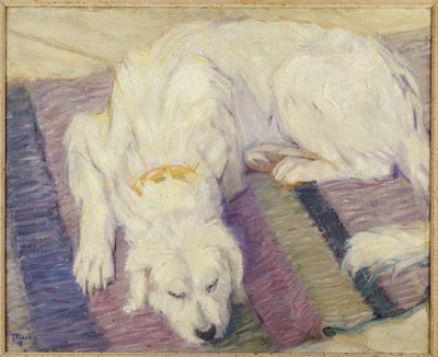 Sleeping Dog, 1909 by Franz Marc