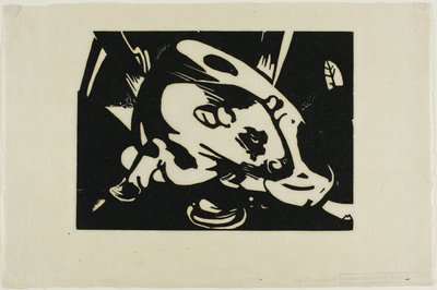 The Bull by Franz Marc