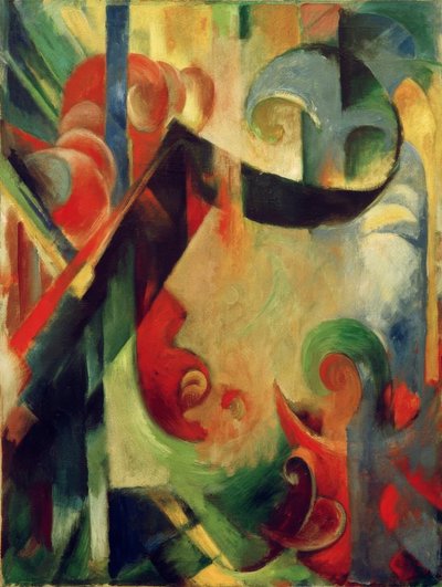 Broken Forms by Franz Marc