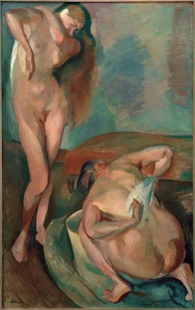 Bathing Women by Franz Nolken