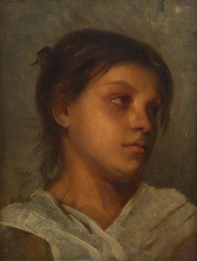Portrait of a Girl by Franz Rumpler