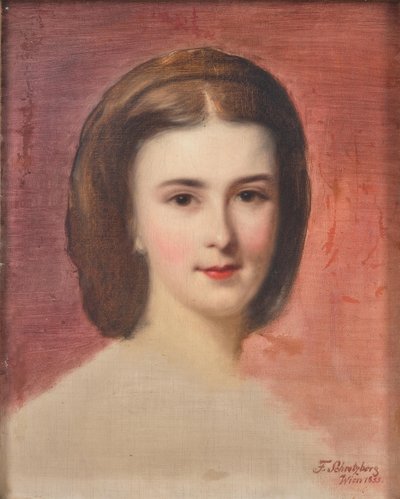 Portrait of Elisabeth of Bavaria by Franz Schrotzberg