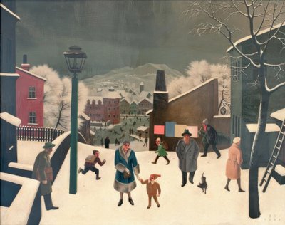 Winter in the City I by Franz Sedlacek