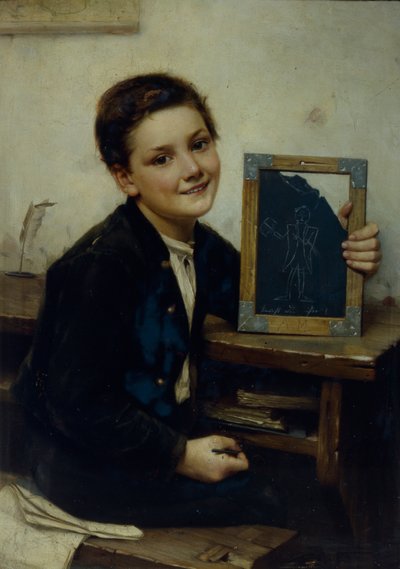 Schoolboy by Franz Thone