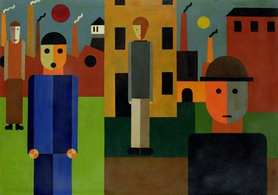 Factories, 1926 by Franz W. Seiwert
