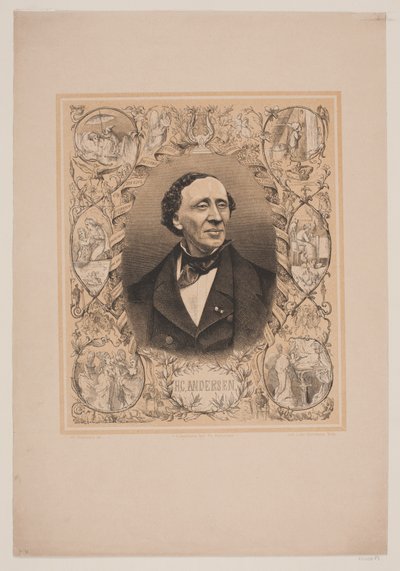 H. C. Andersen by Franz Wilhelm Obermann