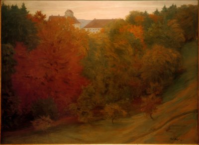 View of Seefeld Castle by Franz Wilhelm Voigt