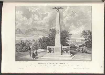 Monument for Emperor Franz I by Franz Wolf