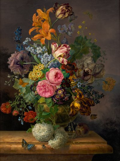 Flower Piece by Franz Xaver Gruber