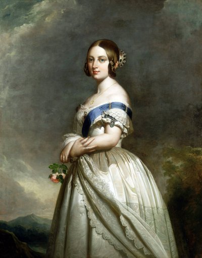 Portrait of Queen Victoria by Franz Xaver Winterhalter