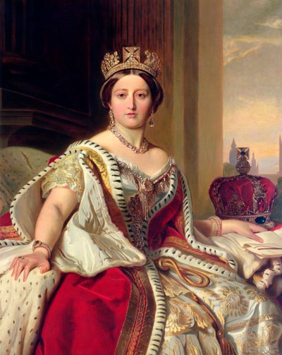 Queen Victoria by Franz Xaver Winterhalter