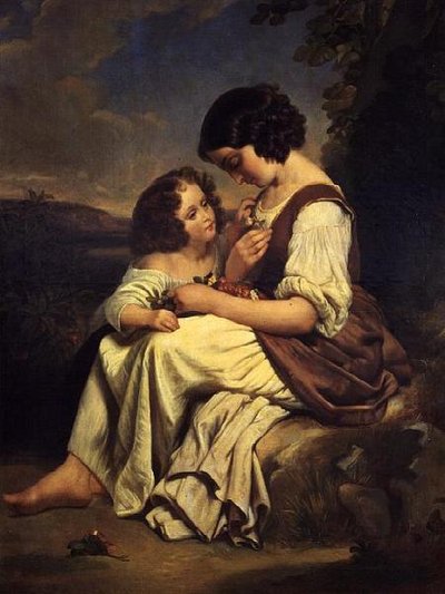 The Favourite Flower by Franz Xaver Winterhalter