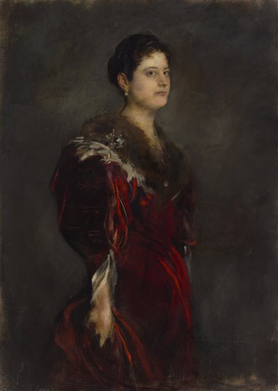 Marie Baroness Harkányi by Franz von Lenbach