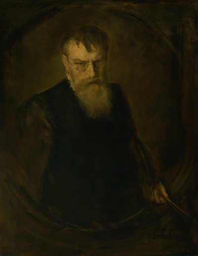 Self-Portrait by Franz von Lenbach