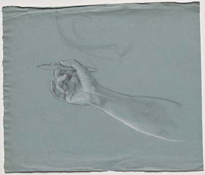 Arm Study for the Faculty Painting: Theology by Franz von Matsch
