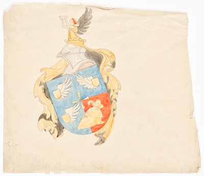 Design for a Family Crest by Franz von Matsch